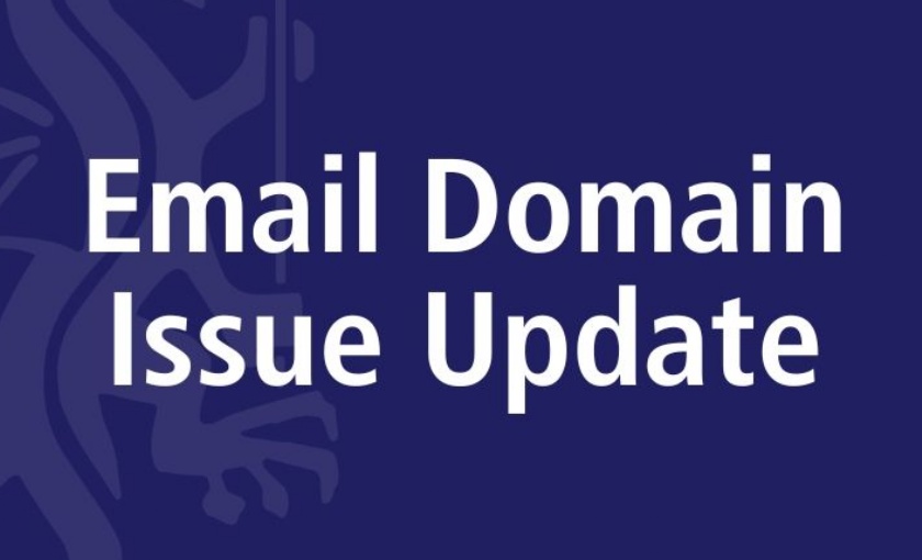 Huish Episcopi - Email Domain Issue Update